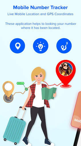 Mobile Number Tracker - Find Mobile  Location 1 تصوير الشاشة