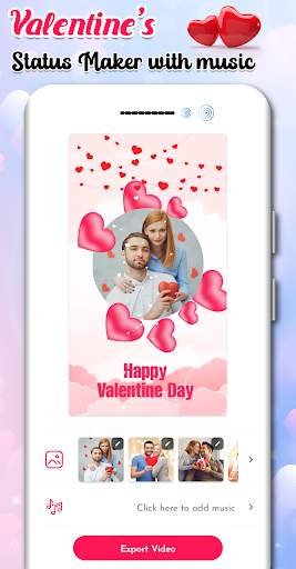 Valentine's Day Video Maker screenshot 5