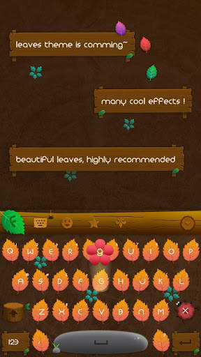 Leaves Keyboard screenshot 3