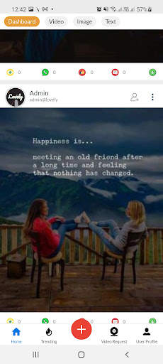 Lovely Status App for WhatsApp screenshot 1