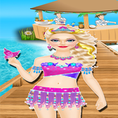 Tropical Princess Salon &amp; Make Up Games For Girls icon