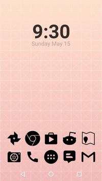 Stamped Black Icons screenshot 1