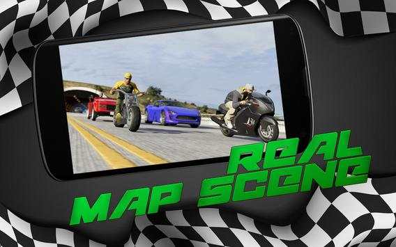 Moto CIty Traffic Rider Highway 3D Bike Race Game screenshot 1