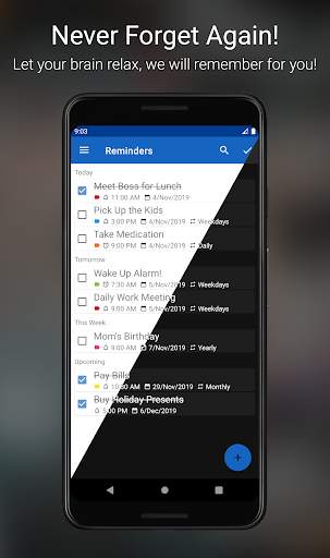 Voice Reminder - Recordable Notification and Alarm screenshot 1