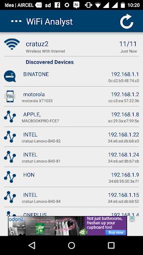 WiFi Analyst screenshot 1