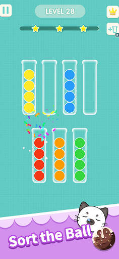 Ball Match Puzzle：Sort Color Bubbles 3D Games screenshot 8