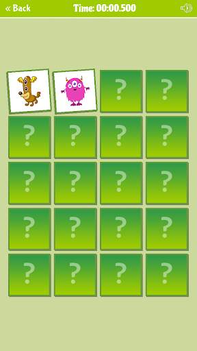 Funny Monsters Memory Game screenshot 3