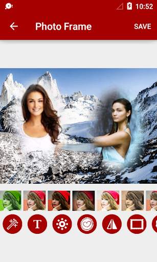 Mountain Dual Photo Frames screenshot 3