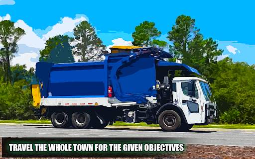 Trash Truck Game Garbage Truck screenshot 2