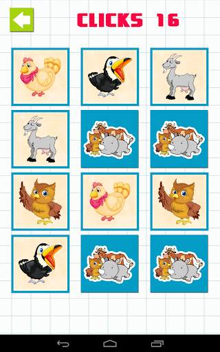 Memory Game: Animals, Fruits, Cars & Numbers screenshot 1