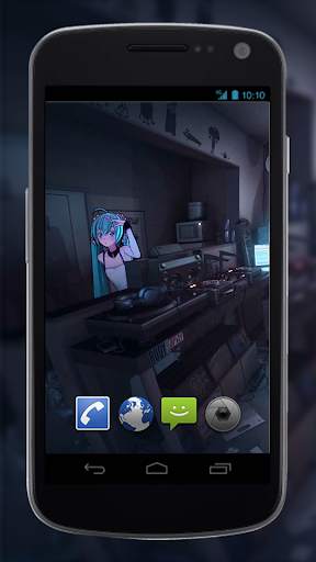 Hatsune Miku Live Wallpaper screenshot 2