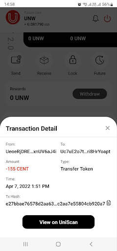 Uni Wallet screenshot 5
