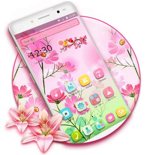 Sunlit Flowery Day Theme 1.1.0