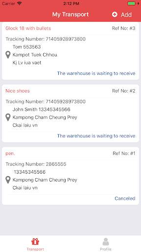 GHT Express screenshot 1