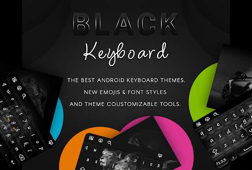 Black Style Keyboard screenshot 1