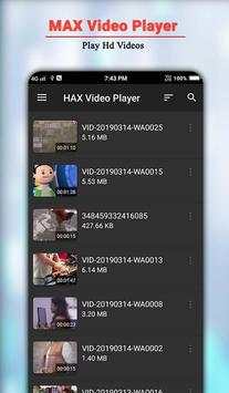 MAX Video Player screenshot 1