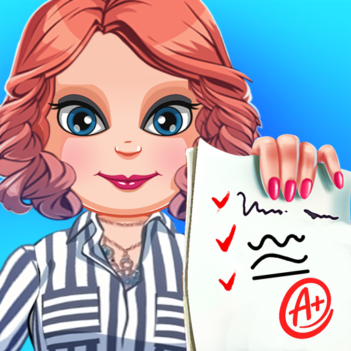 Mi profesor de clase en el aula divertido juego icon