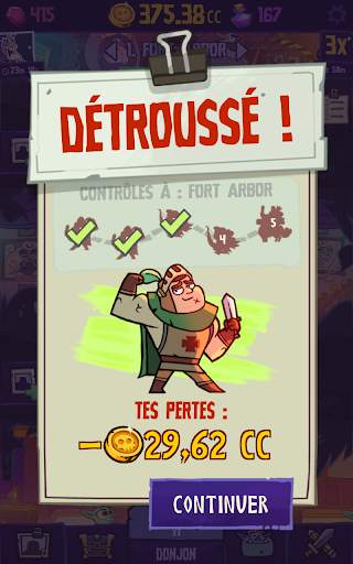 DUNGEON, INC : jeu incrémental screenshot 11