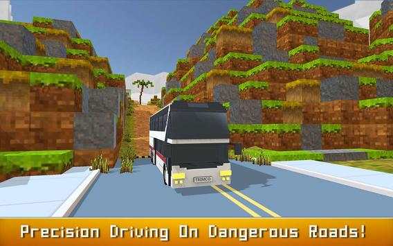Blocky Bus SIM: Tourist Drive screenshot 2