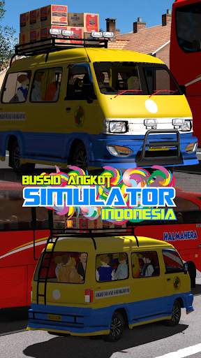 Bussid Angkot Simulator Indonesia screenshot 1