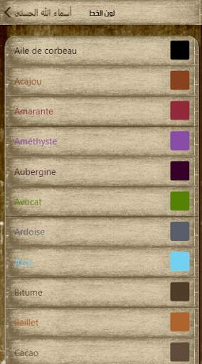 أسماء الله الحسنى بدون انترنت screenshot 8