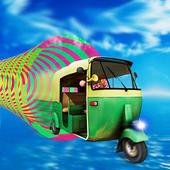 Off Road Tuk Tuk Auto Rickshaw Stunts icon