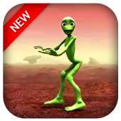 Green Alien Dance on 9Apps