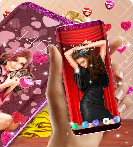 Live wallpaper girls screenshot 6