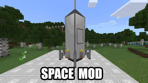 Spacecraft Mod Minecraft PE screenshot 1