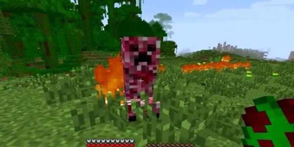 Elemental Creepers Mod for Minecraft screenshot 1