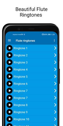 Flute Ringtones app screenshot 1