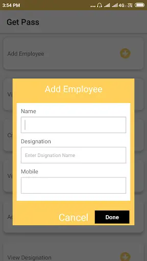 GATE PASS APP screenshot 4