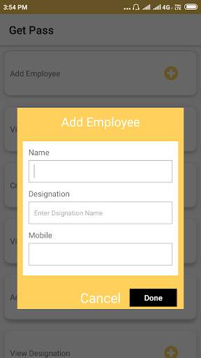 GATE PASS APP screenshot 4