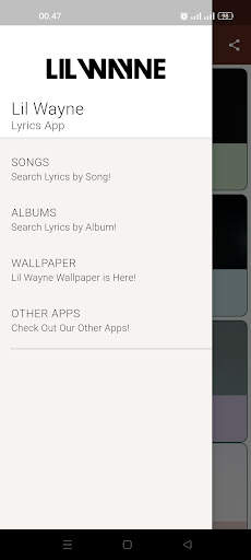 Lil Wayne Lyrics screenshot 1