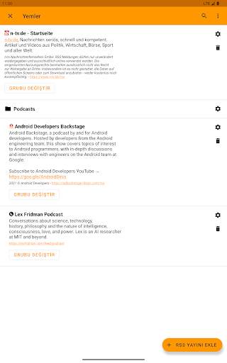 Çevrimdışı RSS Okuyucu screenshot 4