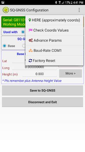 SQ-GNSS Config (English Version) screenshot 2