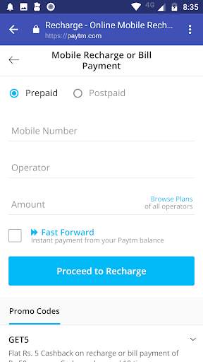 Online Mobile DTH Recharge - Easy Recharge App screenshot 3