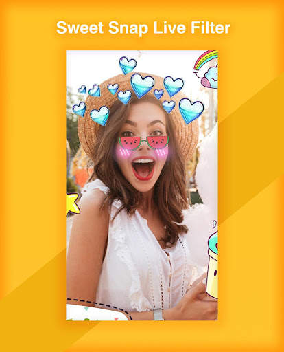 Sweet Snap Live Filter - Funny Motion Sticker screenshot 5