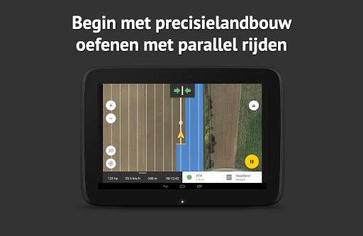 FieldBee tractor GPS navigatie screenshot 9