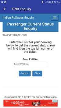Railway Enquiry screenshot 4