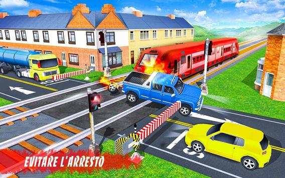 Indian Crossroad Crossing:Railway Train Passing 3D screenshot 3