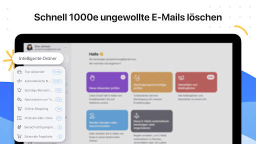 Clean Email – 1A-Posteingang screenshot 12