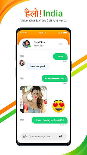 Hello India Talk – Messenger Chat Video Call screenshot 3