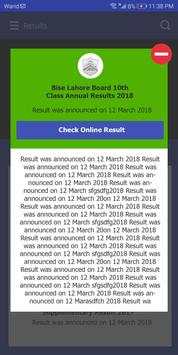 8th Class Result 2018 screenshot 4