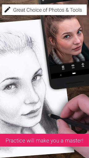 Practice Drawing: Portraits and Figures screenshot 1