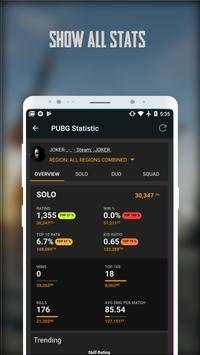 Pubg Mobile Statistic screenshot 2