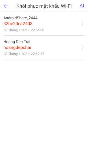 Hiển Thị Mật Khẩu Wifi, Xem Mat Khau Wifi Mien Phi screenshot 8