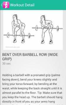 Female Fitness Workout screenshot 4
