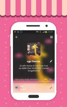 Tema Jerapah by SGP screenshot 1