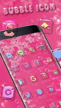 Sakura Water Drop Mobile Theme screenshot 2